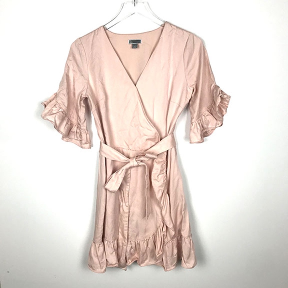 Chelsea28 Ruffle Wrap Dress - Picture 4 of 7